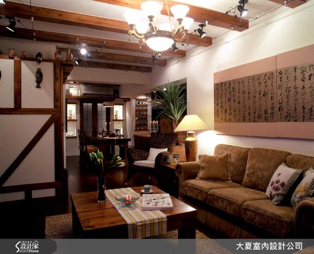 經典歐風洗滌老屋氣息 原味鄉村風的溫馨質感 - 大夏室內設計